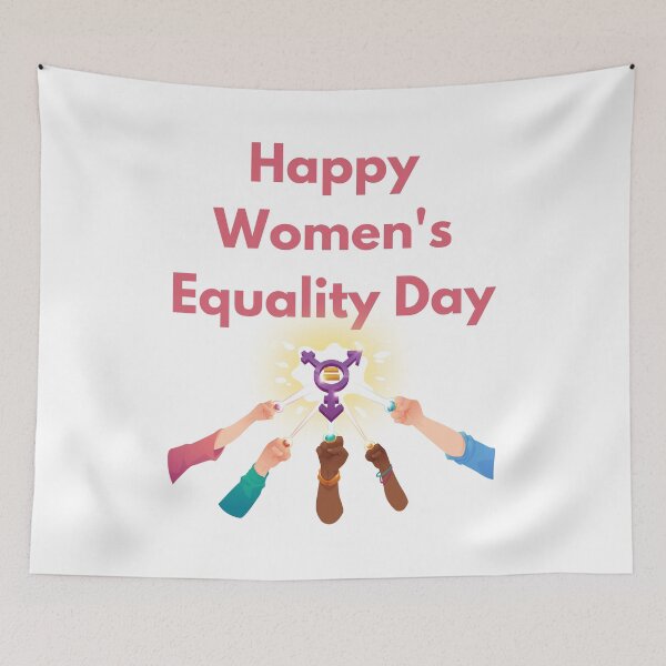 Item preview, Happy Women's Equality Day designed and sold by Simo0455.