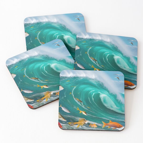 Item preview, seascape-featuring-a-massive designed and sold by Mikano2.