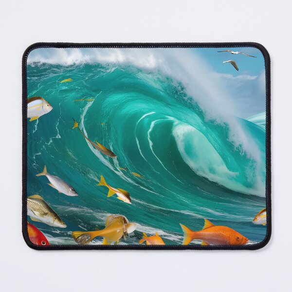 Item preview, seascape-featuring-a-massive designed and sold by Mikano2.