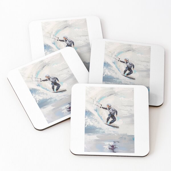 Item preview, Wakeboard Watercolors designed and sold by Mikakujumi.