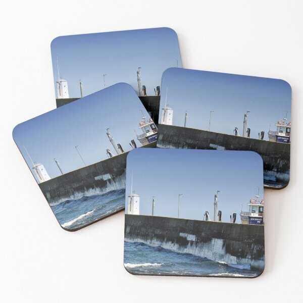 Item preview, The sea harbour wall at Seahouses, Northumberland designed and sold by Richard Flint.