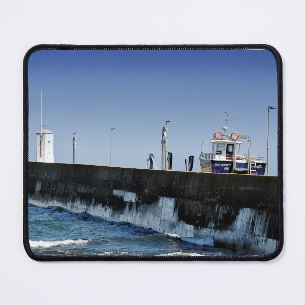 Item preview, The sea harbour wall at Seahouses, Northumberland designed and sold by Richard Flint.