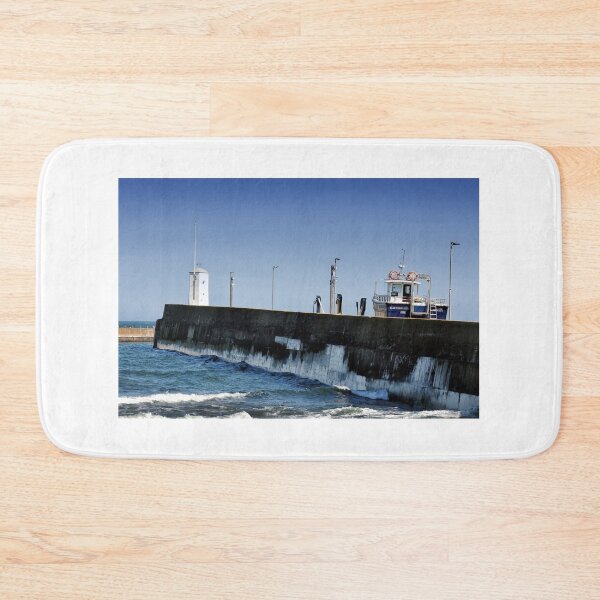Item preview, The sea harbour wall at Seahouses, Northumberland designed and sold by Richard Flint.
