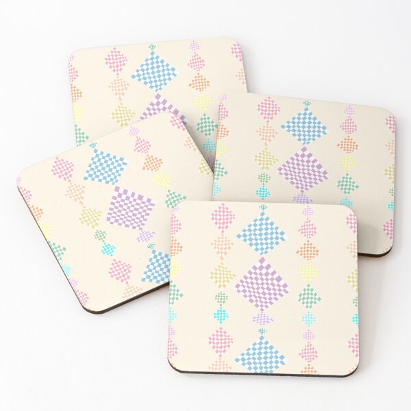Item preview, Pastel Checkered Diamonds  designed and sold by JaygiesDesign.