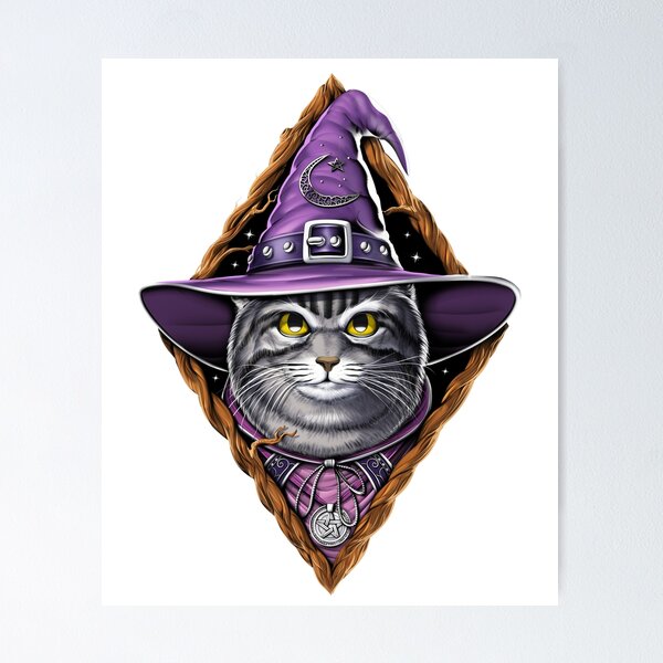 Item preview, Cat Witch designed and sold by underheaven.