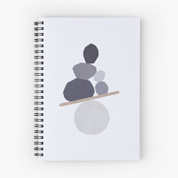 Item preview, Balancing Pale Blue Shapes designed and sold by TakovaCitliva.