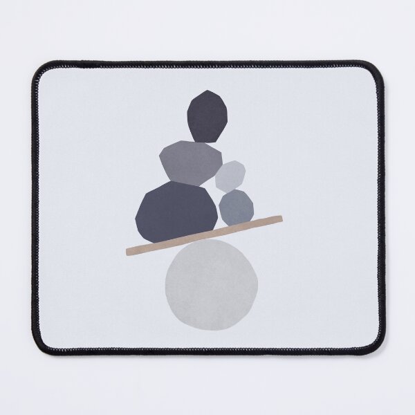 Item preview, Balancing Pale Blue Shapes designed and sold by TakovaCitliva.