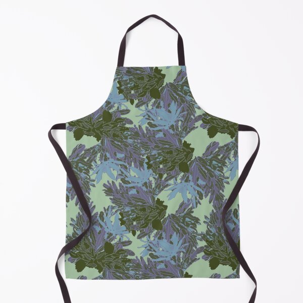 Item preview, Faded Blue-Green Banksia Leaves - Katoomba Winter Walk Art Print, Nature-Inspired Decor designed and sold by Jay Dee Dearness.