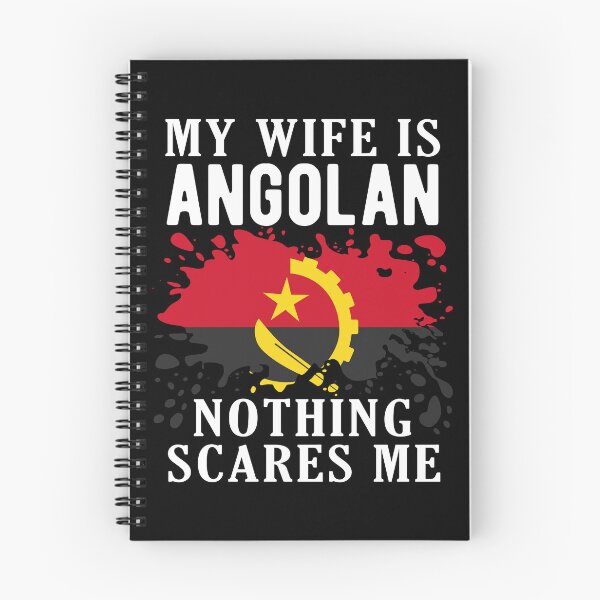 Item preview, My Wife Is Angolan Nothing Scares Me Angola Flag designed and sold by OX-tright.