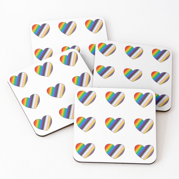 Item preview, Inclusive Rainbow Heart Pack designed and sold by Inspirationmotivation.