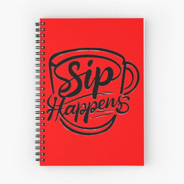 Item preview, Sip Happens: A Stylish Coffee Adventure designed and sold by PurpleMoss.