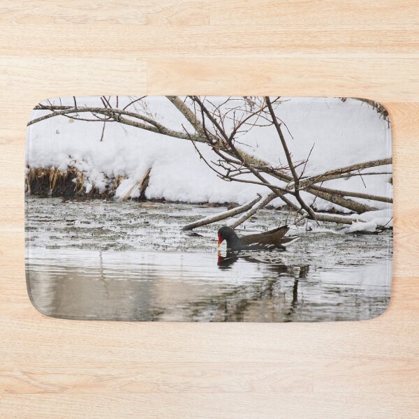 Item preview, Who ordered the snow and flood. Moorhen designed and sold by Jouko Lehto Photography.