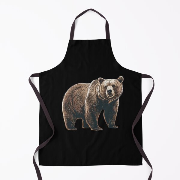 Item preview, A grizzly bear designed and sold by 123ks.