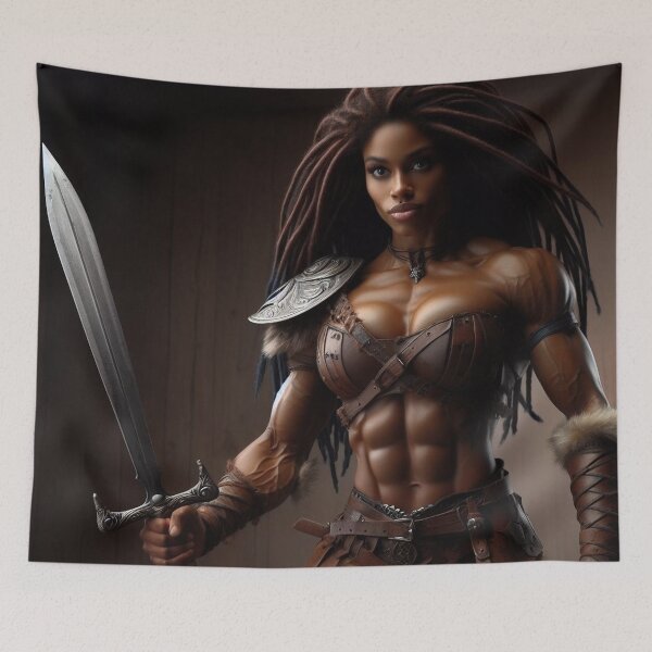 Item preview, Barbarian War Maiden designed and sold by RaF71PrO.