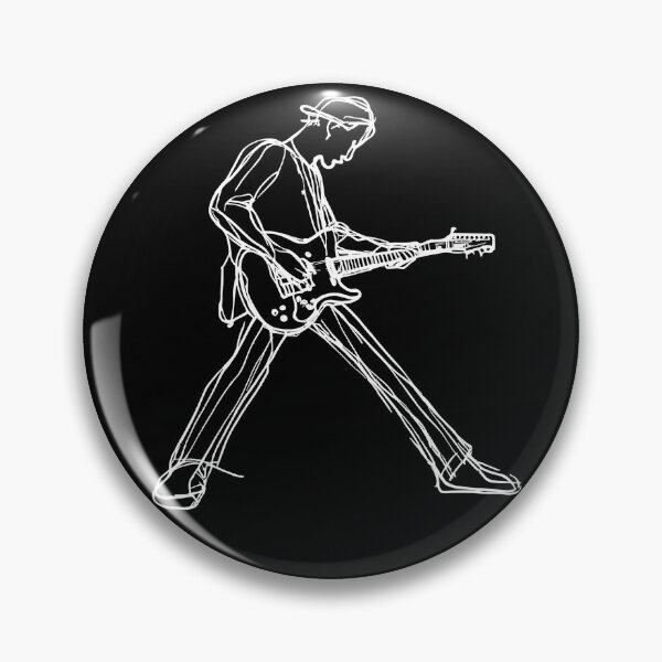 Item preview, guitarist 1 line drawing designed and sold by LEKEMO.