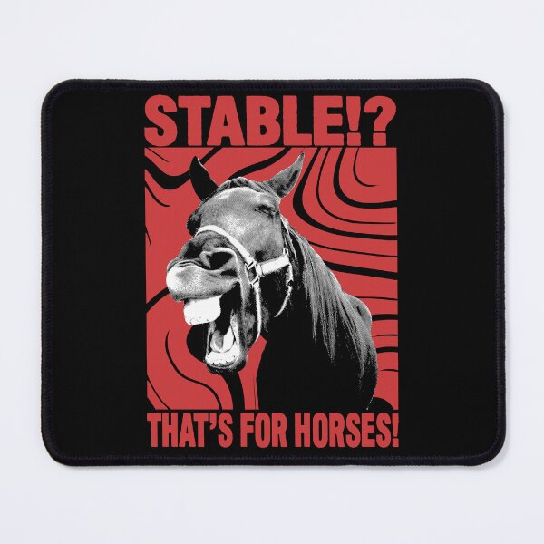 Item preview, Stable? That's for Horses! designed and sold by VintageMedatsu.