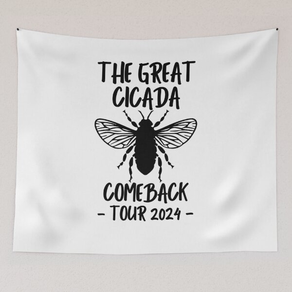 Item preview, The great cicada come back tour 2024 cicada  designed and sold by SlocifieShop.