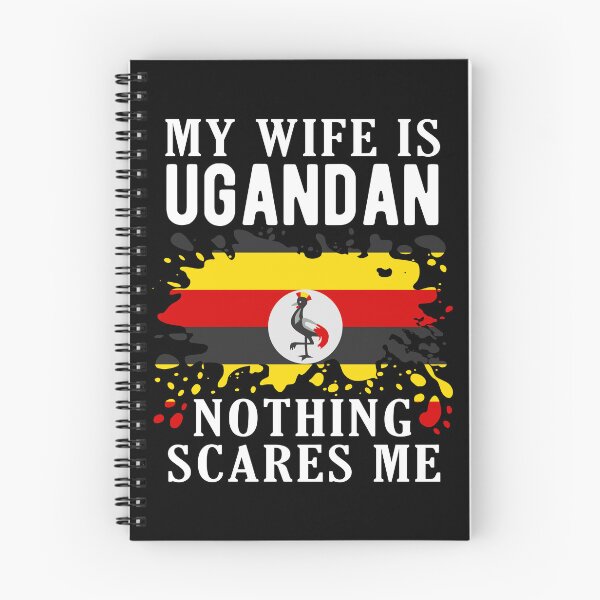 Item preview, My Wife Is Ugandan Nothing Scares Me Uganda Flag designed and sold by OX-tright.