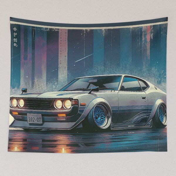 Item preview, Retro Poster Toyota Celica 2000 GT designed and sold by Salimgor Hangaround Music.