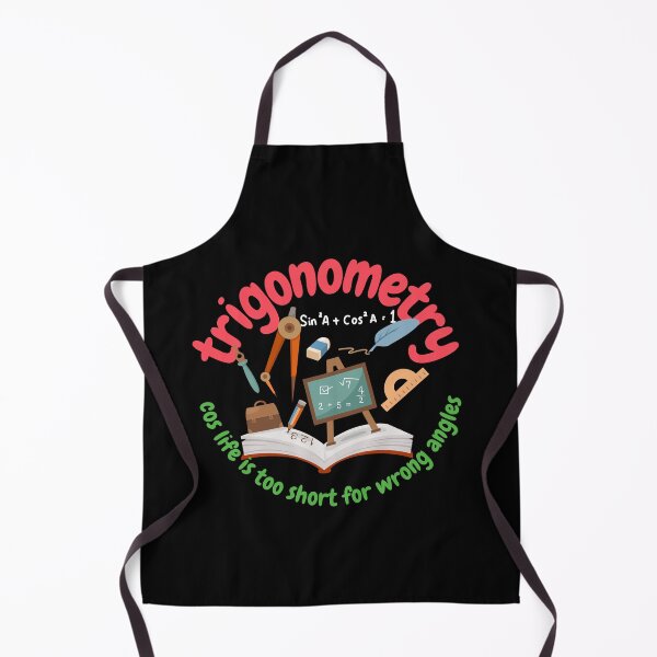 Item preview, Trigonometry, cos life is too short for wrong angles, math and trigonometry designed and sold by NoetherSym.
