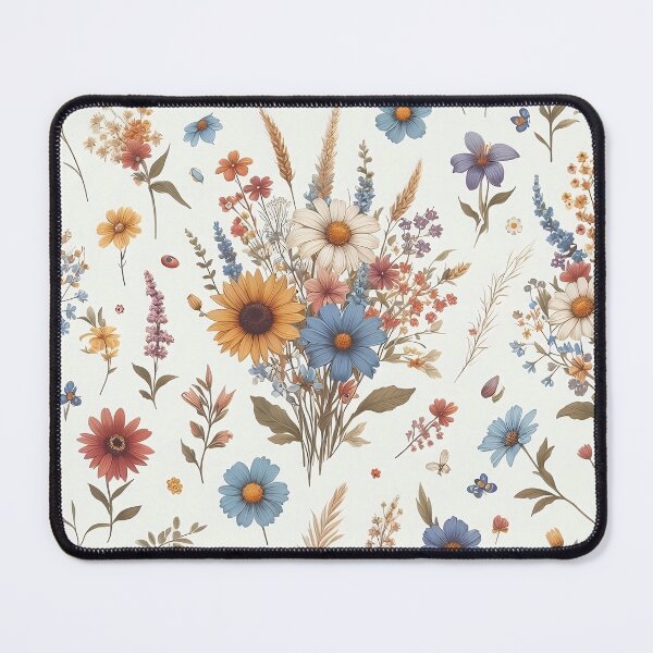 Item preview, Colorful rustic flowers designed and sold by Thedigital91.