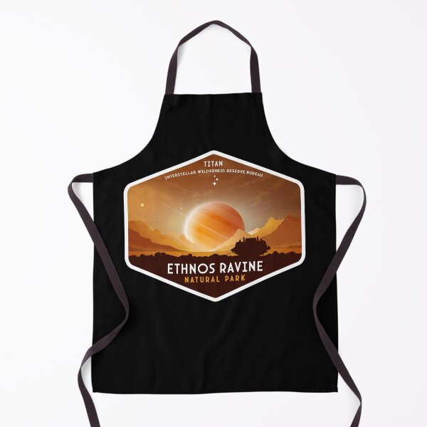 Item preview, Titan. Ethnos Ravine (Interstellar Wilderness Reserve Bureau Series) designed and sold by BGALAXY.
