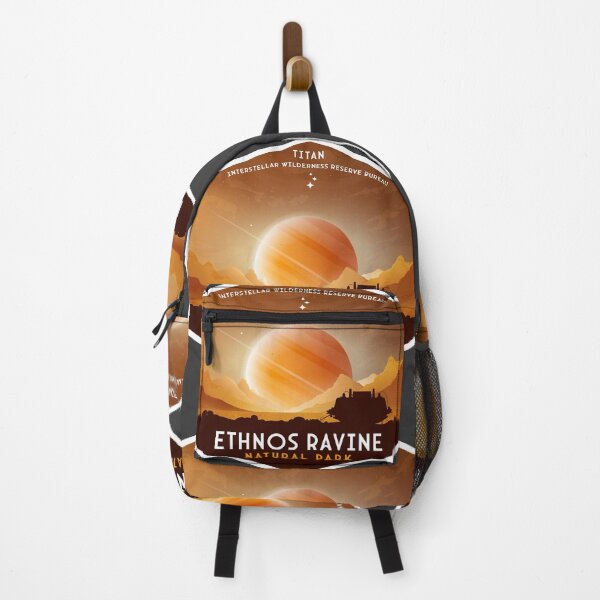 Item preview, Titan. Ethnos Ravine (Interstellar Wilderness Reserve Bureau Series) designed and sold by BGALAXY.