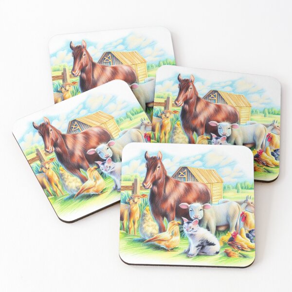 Item preview, Farm animals designed and sold by ZeusGallery.