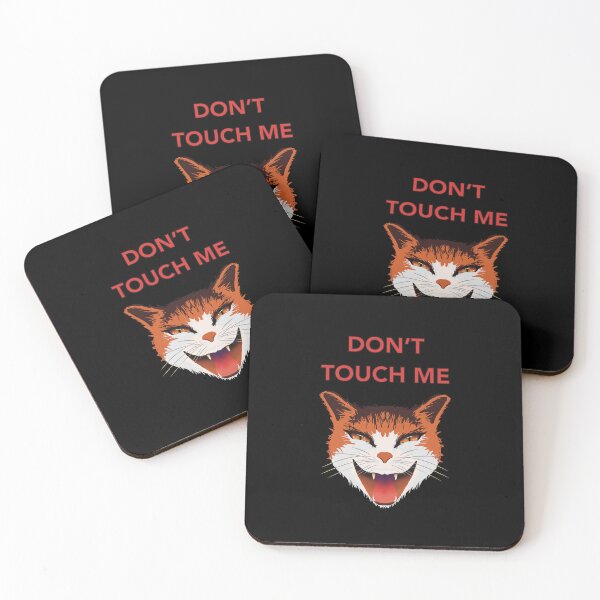 Item preview, Don’t Touch Me Cat designed and sold by Fransyn.