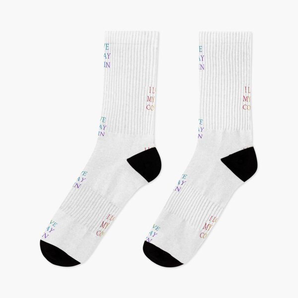 Item preview, I love my gay cousin - Pride rainbow colors designed and sold by Inspirationmotivation.