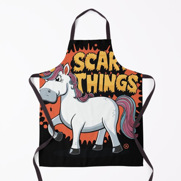 Item preview, evil unicorn - comic style, scary things designed and sold by HIGUMAX.