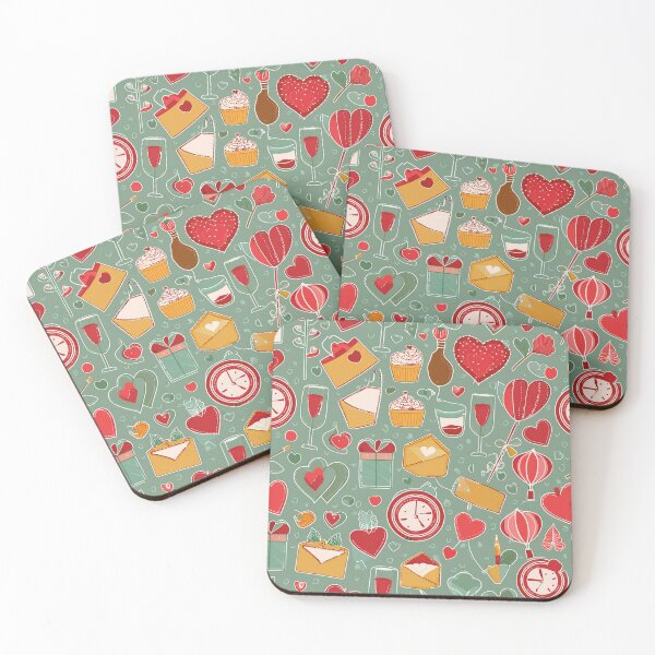 Item preview, Colorful Celebration of Love with Patterns and Icons designed and sold by creativekrish.