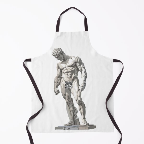 Item preview, Statue Of Greek Muscular Man designed and sold by NicolasGlowArt.