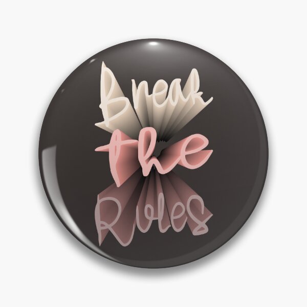 Item preview, Break The Rules Typography designed and sold by trepiu.