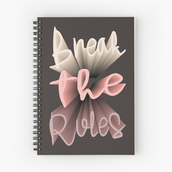 Item preview, Break The Rules Typography designed and sold by trepiu.