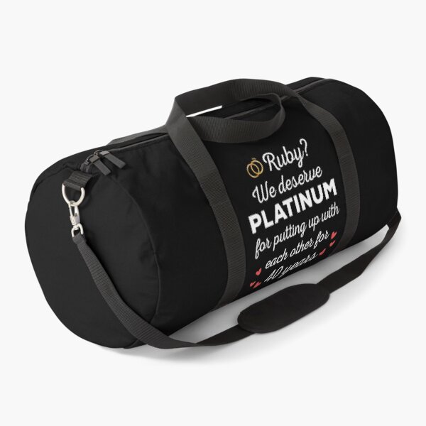 Item preview, 40th Wedding Anniversary I - Ruby? We deserve Platinum designed and sold by Lemon Pepper.