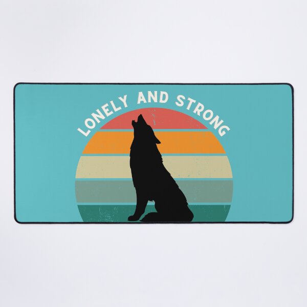 Item preview, The wolf's silhouette in sunset designed and sold by MerryCrown.