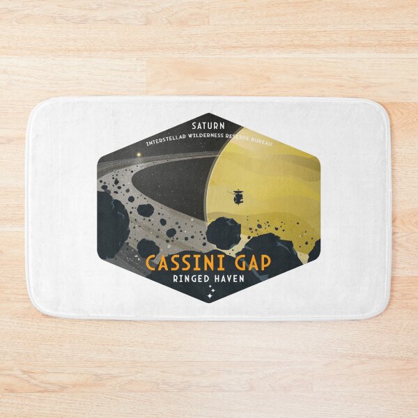Item preview, Saturn. Ringed Haven (Interstellar Wilderness Reserve Bureau Series) designed and sold by BGALAXY.