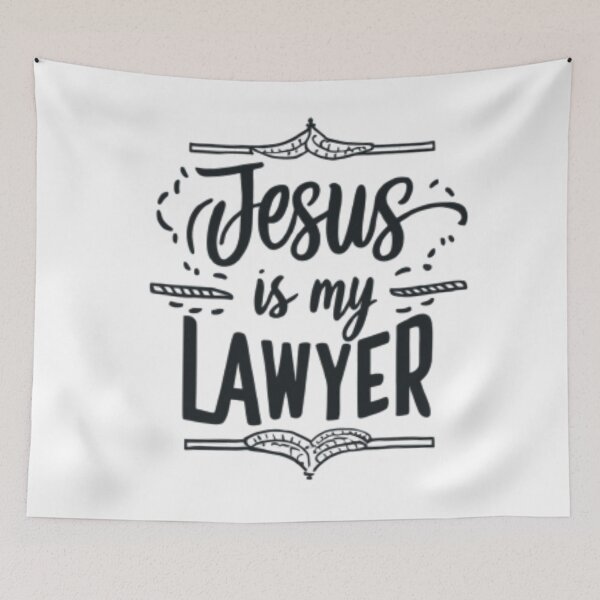 Item preview, JESUS LAWYER. JESUS IS MY LAWYER  designed and sold by Obinne.