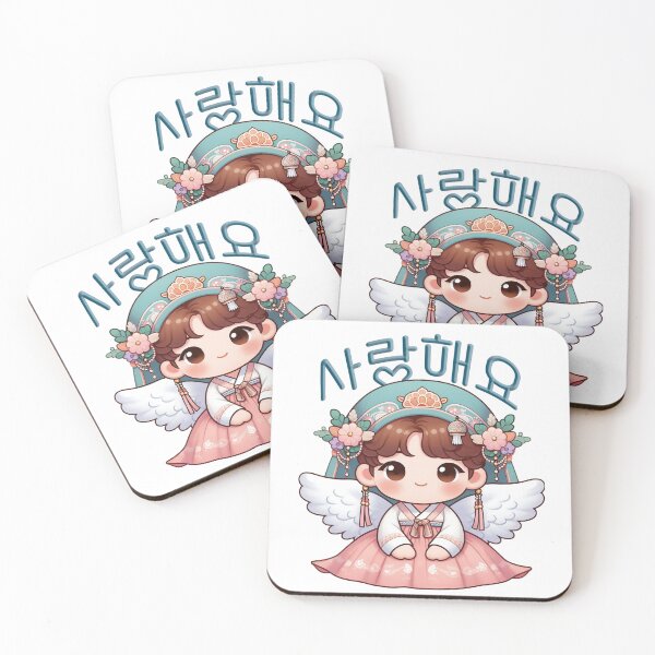 Item preview, baby angel wearing hanbok designed and sold by lovelybong.