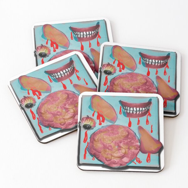 Item preview, GRUESOME BLOOD OF GHASTLY HORROR-ART designed and sold by skeletons-lair.