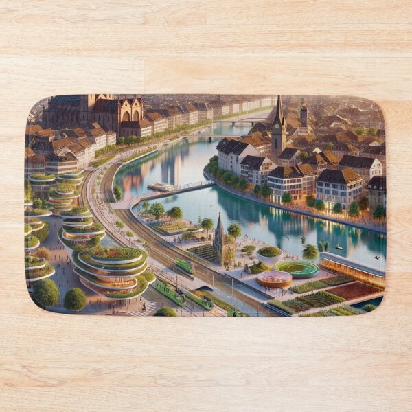 Item preview, Futuristic Cities Basel designed and sold by Eric Nagel.