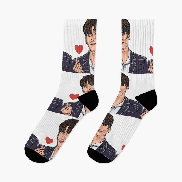 Item preview, Ji Chang Wook Pop Art - K-Drama Star with Crossed Fingers of Love designed and sold by ArtbyPriscilla.