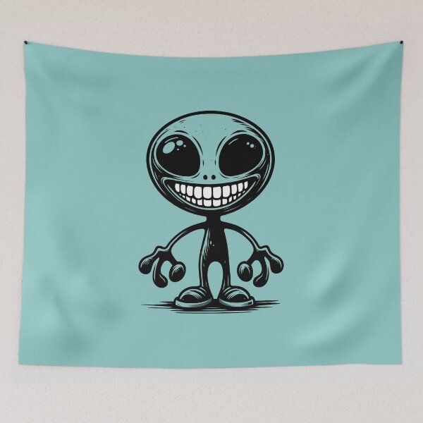 Item preview, New Alien #1 designed and sold by The Unique Geek.