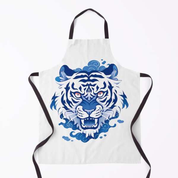Item preview, Blue Tiger Head designed and sold by xiao xuans.