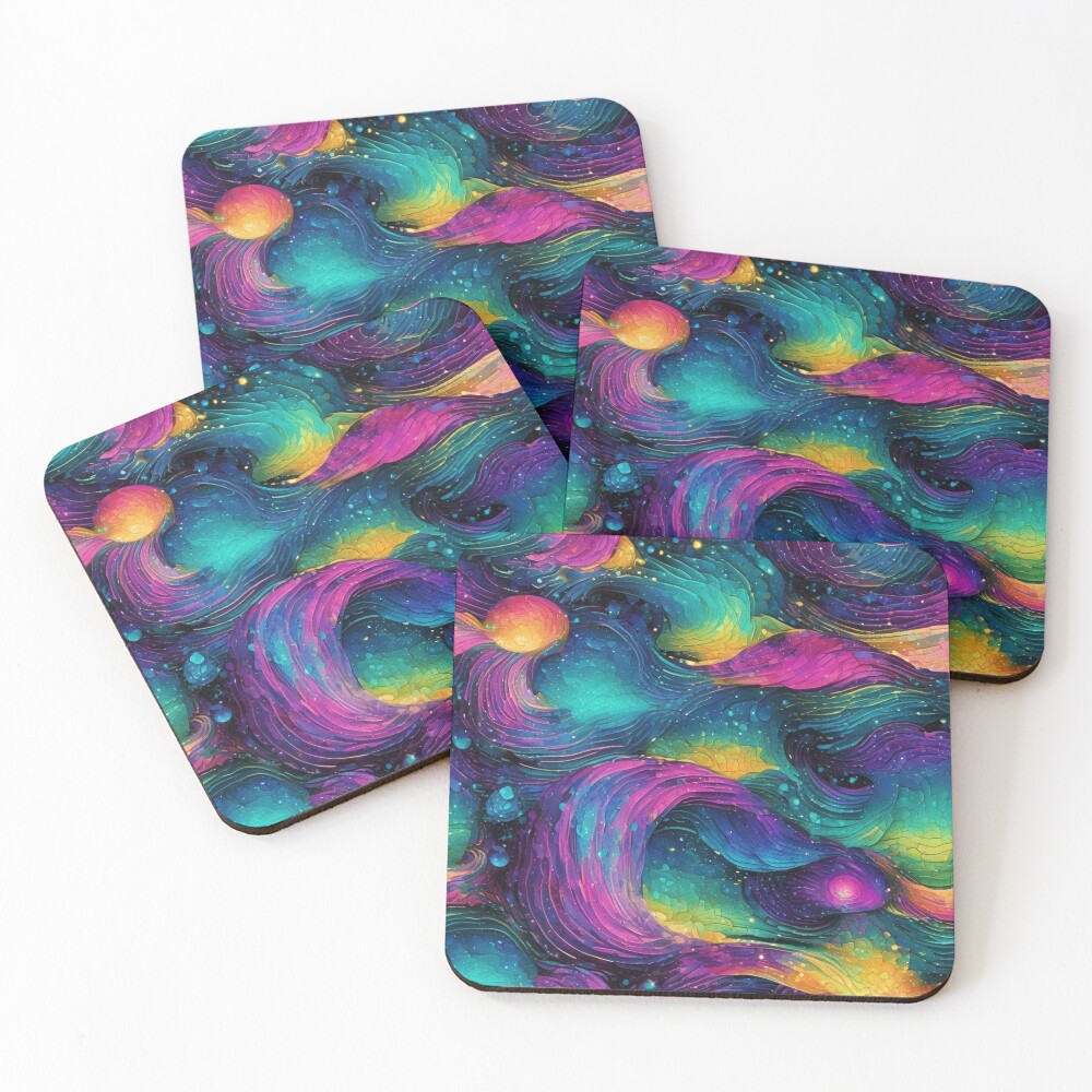 Item preview, Coasters (Set of 4) designed and sold by Hinata Lexy Lin.