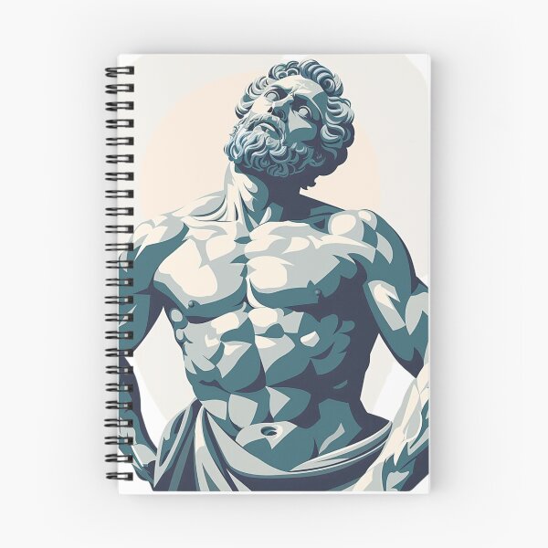 Item preview, Muscular Greek Statue designed and sold by NicolasGlowArt.