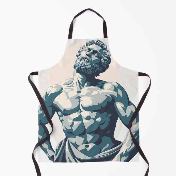 Item preview, Muscular Greek Statue designed and sold by NicolasGlowArt.