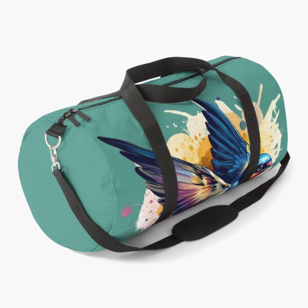 Item preview, A beautiful Swallow with a colorful background designed and sold by Marcoshop10.