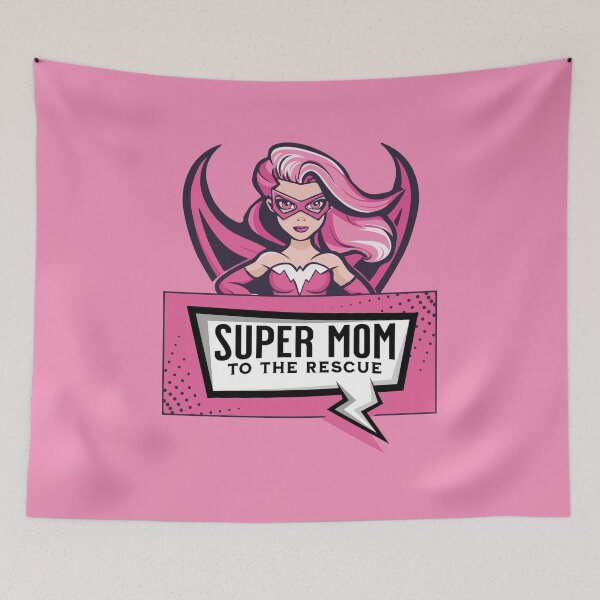 Item preview, Super Mom To The Rescue designed and sold by RockBeeDesigns.
